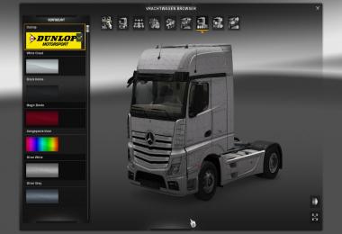 Mercedes benz Actros 2014 template scs file all models 1.18