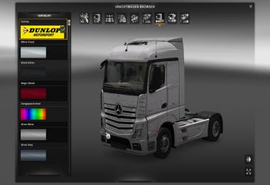 Mercedes benz Actros 2014 template scs file all models 1.18