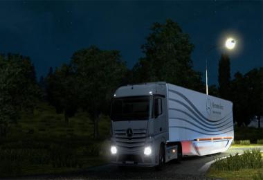 Mercedes Benz Aero Trailer concept