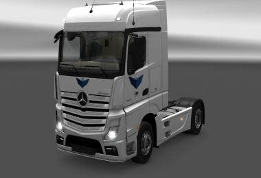 New Mercedes Skin Pack with trailer 1.18