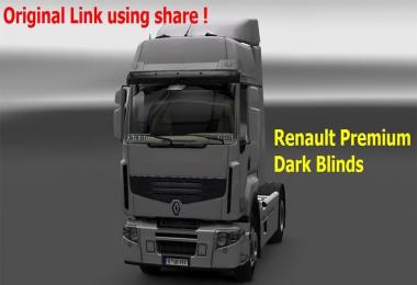 Renault Premium Dark Blinds