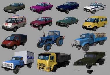 Russian Transport Pack v1.0