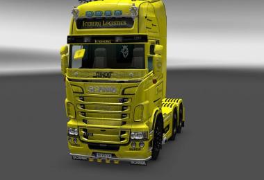 Scania RJL Iceberg Transport Skin