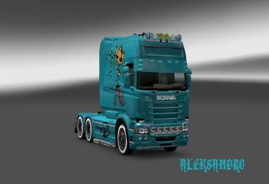 Scania RJL Orel V8 Skin