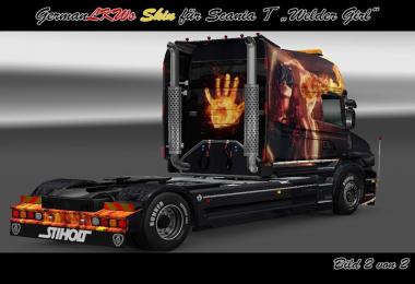 Scania T Welder Girl v1