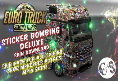 Sticker Bombing Deluxe Skin Pack for All Trucks