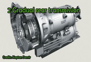 2 Gradual rear transmission