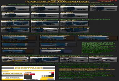 BDF Tandem Truck Pack v35.0