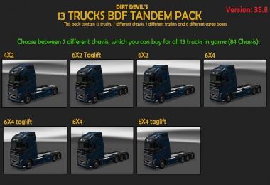 BDF Tandem Truck Pack v35.8