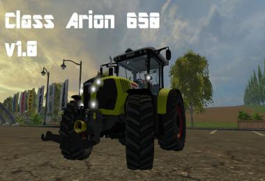 Class Arion 650 Tractor v1.0