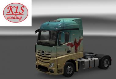 Desert woman ACTROS 4 v1.0