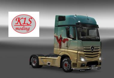 Desert woman ACTROS 4 v1.0