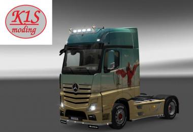 Desert woman ACTROS 4 v1.0