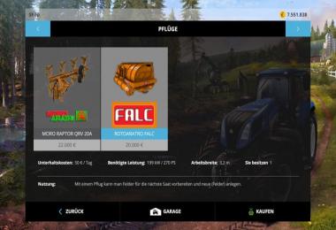 Falcland ROTARY PLOUGH v3.1