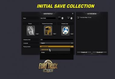 Initial Save Mod Collection