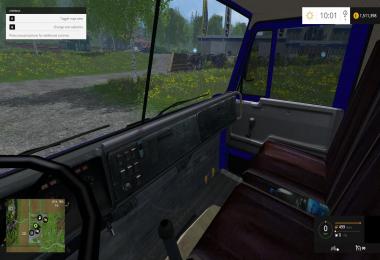 Kamaz 54115 forest + Trailer v1.0