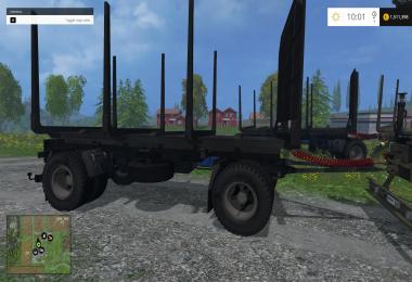 Kamaz 54115 forest + Trailer v1.0