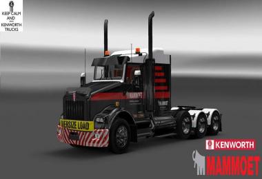 Kenworth T800 Mammoet Skin