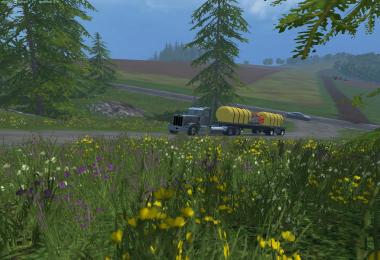 Manac Flatbed Fertilizer Trailer v1.0