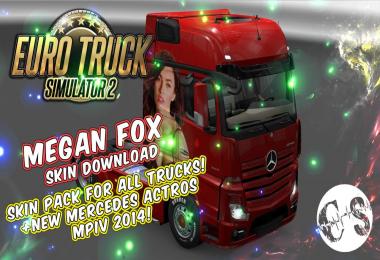 Megan Fox Skin Pack for All Trucks