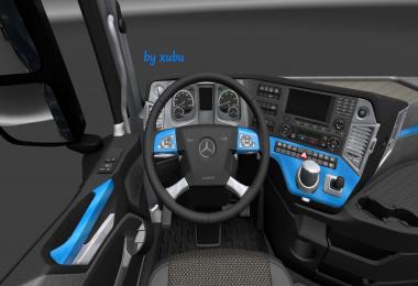 Mercedes Actros 2014 Blue-Black Steel v1.0