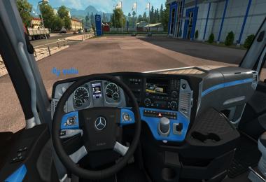 Mercedes Actros 2014 Blue-Black Steel v1.0