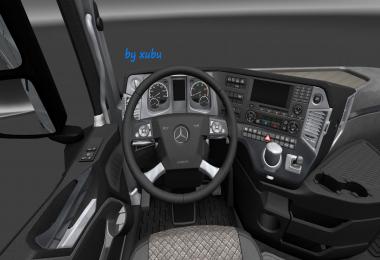 Mercedes Actros 2014 Blue-Black Steel v1.0