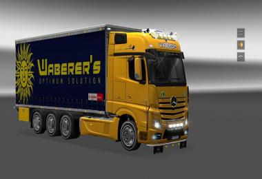 Mercedes Actros 2014 Tandem v2 1.18x