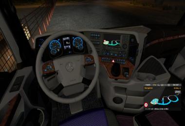 Mercedes Benz MP4 Dashboard + Interior v1.0