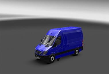 Mercedes Sprinter 1.18 with template