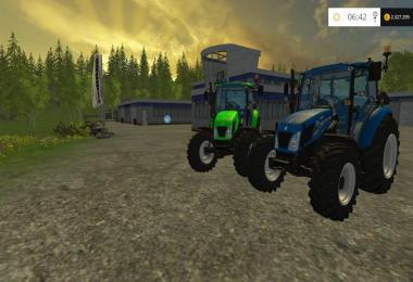 New Holland 115 T4 v1.0 grun