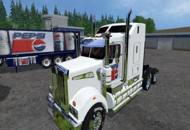 Pepsicola and Cocacola trucks + trailers By Eagle355th v1.0