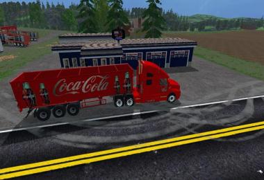 Pepsicola and Cocacola trucks + trailers By Eagle355th v1.0