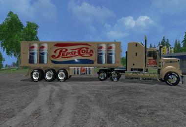 Pepsicola and Cocacola trucks + trailers By Eagle355th v1.0