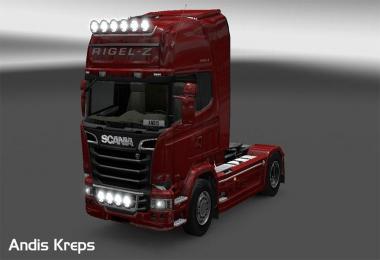 RIGEL-Z skin for Scania Streamline