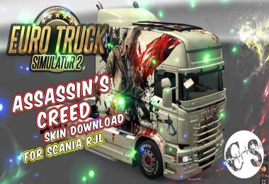 Scania RJL Assassin’s Creed Skin