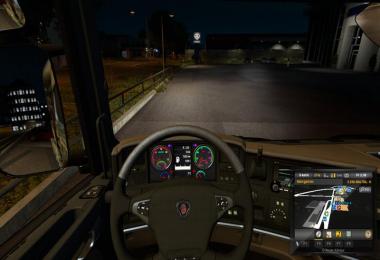 Scania Streamline Rainbow Dashboard v1.0