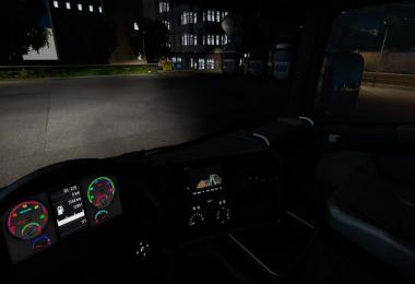 Scania Streamline Rainbow Dashboard v1.0