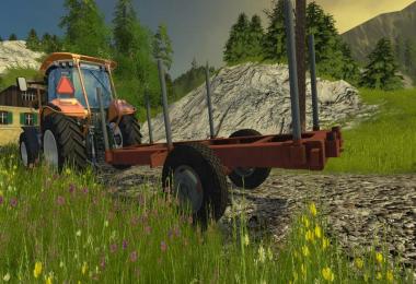 Small wooden semitrailer v1.0