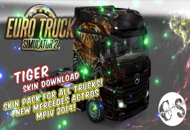 Tiger Skin Pack for All Trucks