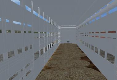 US Old Cattle Trailer v1