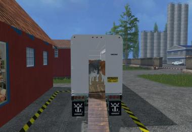 US Old Cattle Trailer v1