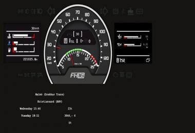 Volvo FH16 dashboard v0.3.8 Beta