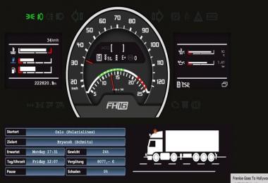 Volvo FH16 dashboard v0.3.8 Beta