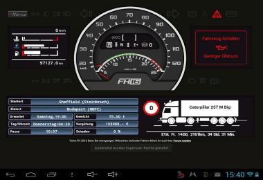 Volvo FH16 dashboard v0.4.5 Beta