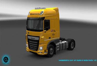 Waberer’s DAF XF Euro 6 Skin Pack v2.0