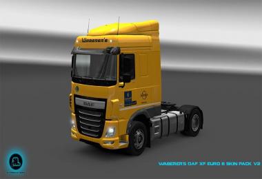 Waberer’s DAF XF Euro 6 Skin Pack v2.0