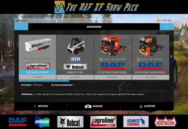 The DAF XF Show Pack V1.0