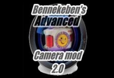 Bennekeben's Advanced Camera mod V2.0 ets2 v1.19