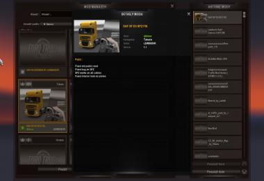 DAF XF E5 SPZ v1.1